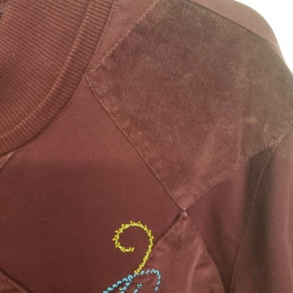 Alfred Dunner Vintage Cottagecore Crewneck Sweatshirt Size XL - Picture 10 of 10